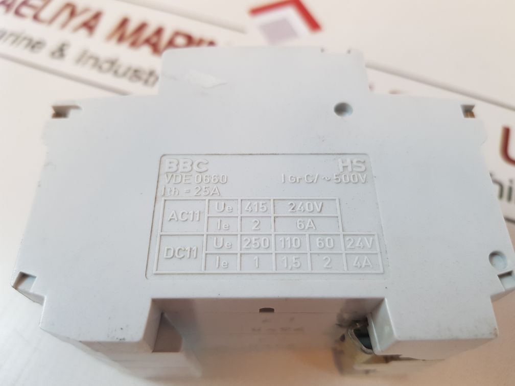 Stotz Bbc S 272 K 1A Circuit Breaker
