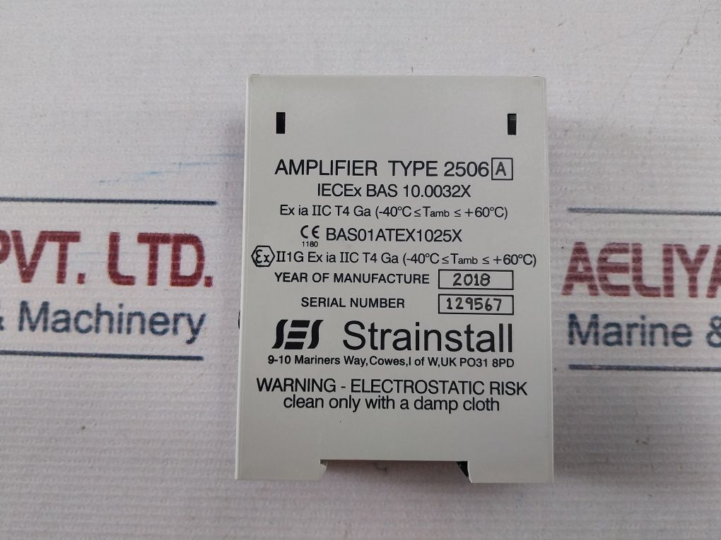 Strainstall 2506 Amplifier 60°C