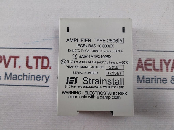 Strainstall 2506 Amplifier 60°C