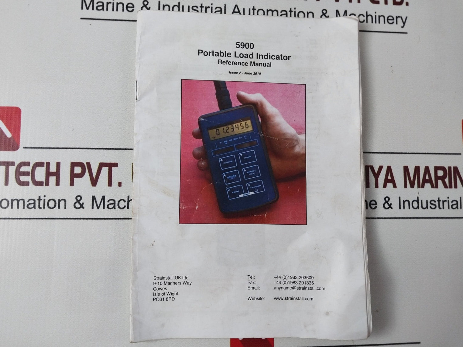 Strainstall 5900 Portable Load Indicator