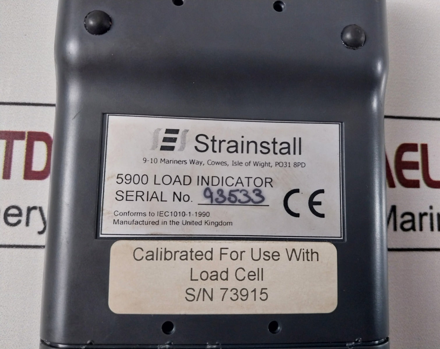 Strainstall 5900 Portable Load Indicator