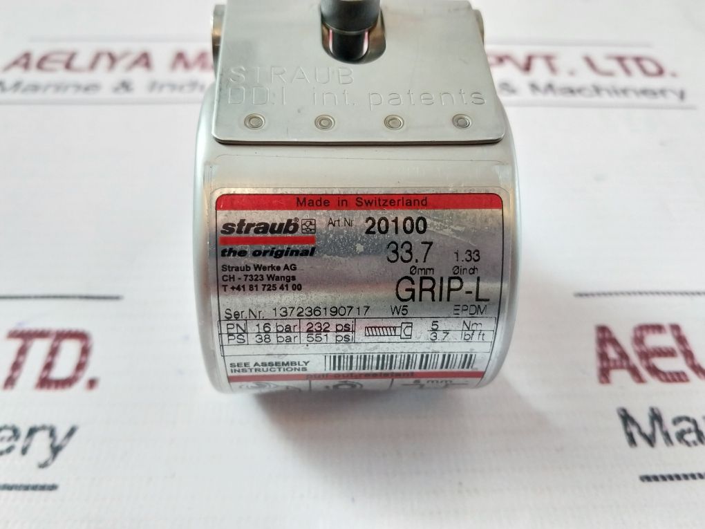 Straub Grip-l Pipe Coupling