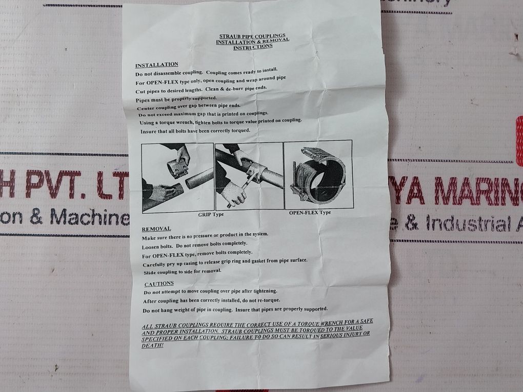 Straub Grip-l Pipe Coupling 20100