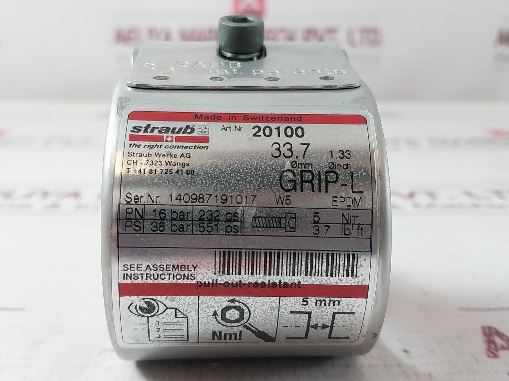 Straub Grip-l Pipe Coupling 20100