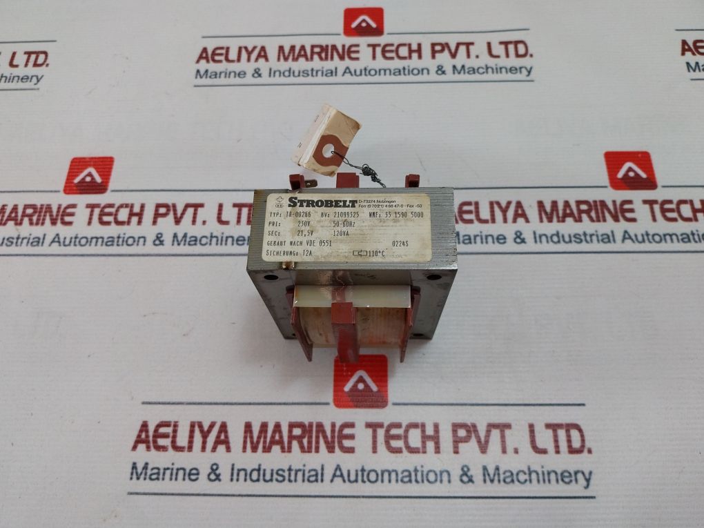Strobelt Tr-00266 Transformer 20V/120V 120Va