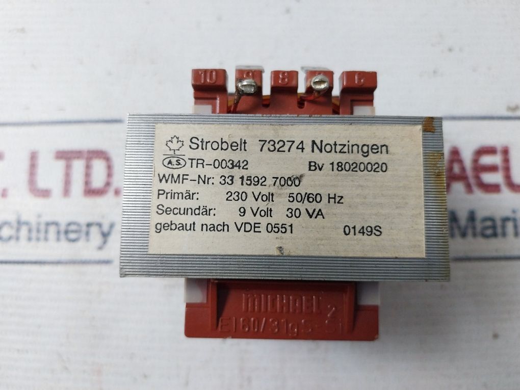 Strobelt Tr-00342 Transformer