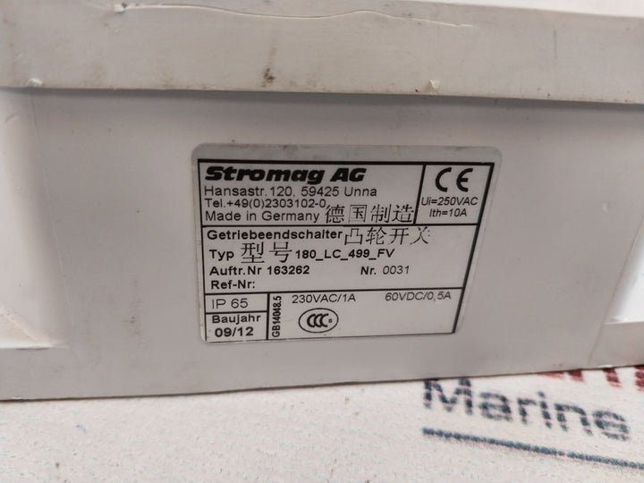 Stromag 180_Lc_499_Fv Light Cam Limit Switch Ip 65