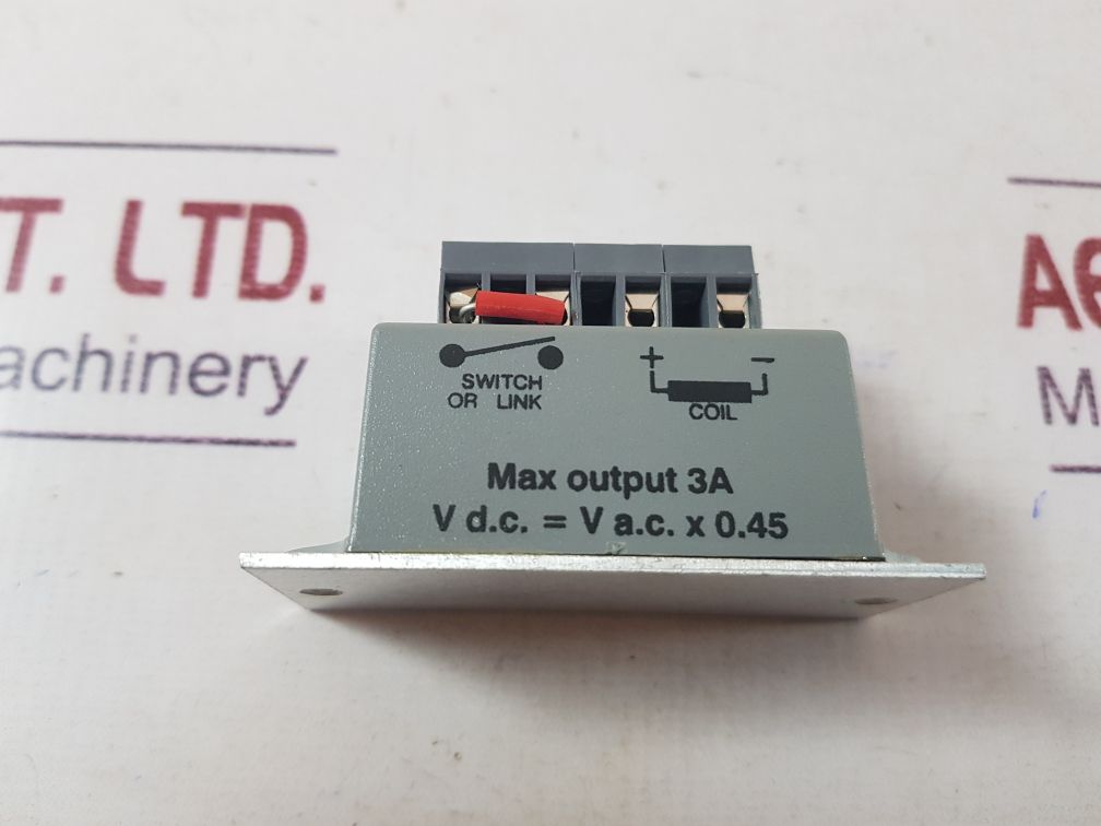 Stromag B3-30501 Half Wave Rectifier
