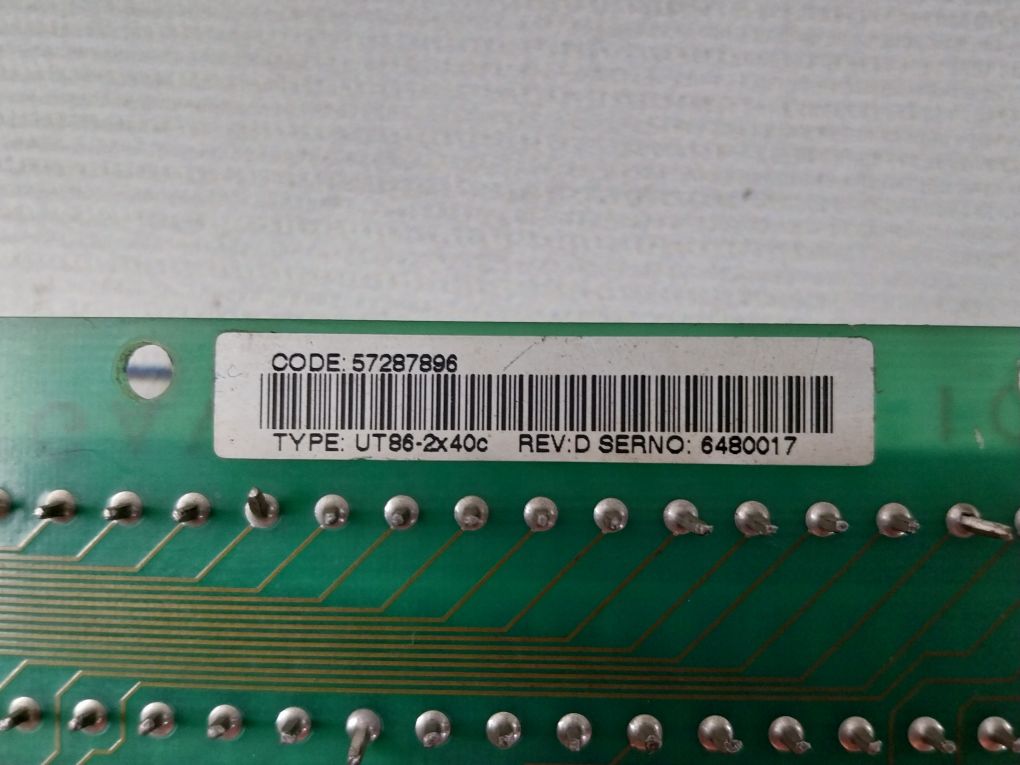 Stromberg 5760939-7D Drive Terminal Block Board Ut86-2X40C Rev D 57287896