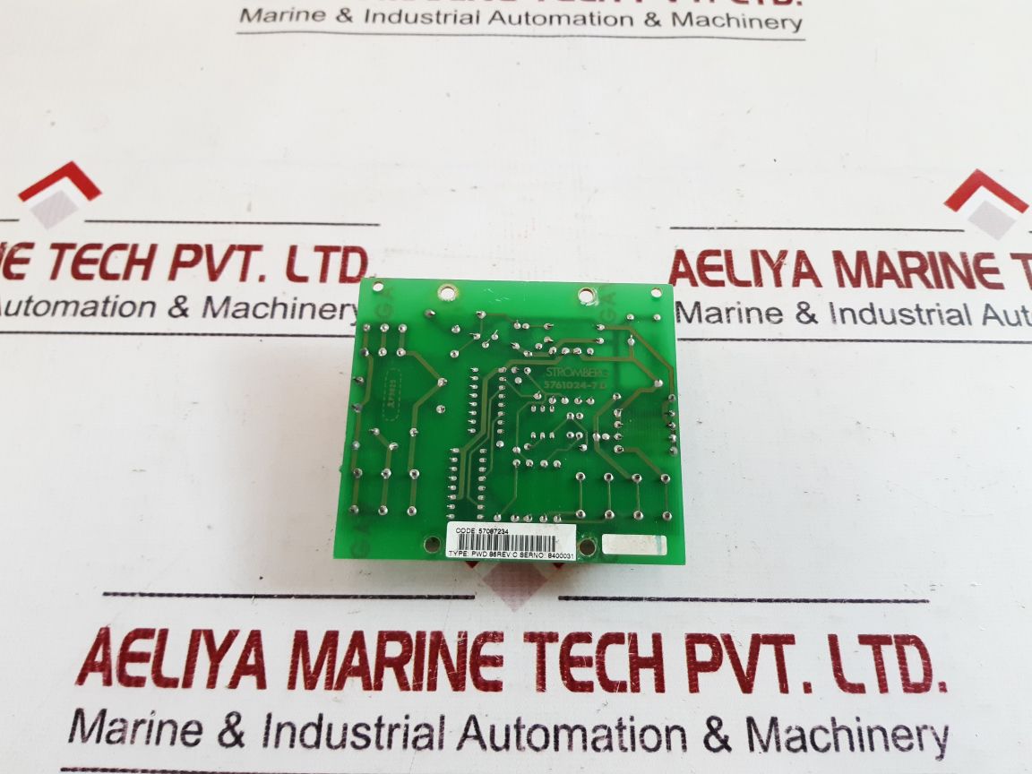 Stromberg Pwd 86 Rev: C Pcb Card 57087234