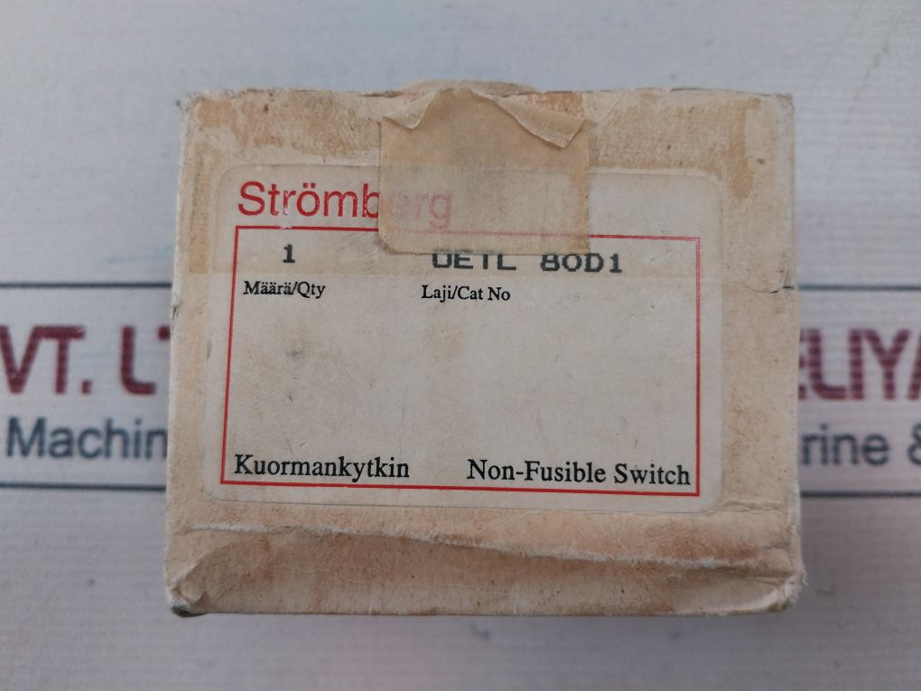 Stromberg Oetl 80D1 Non-fusible Switch