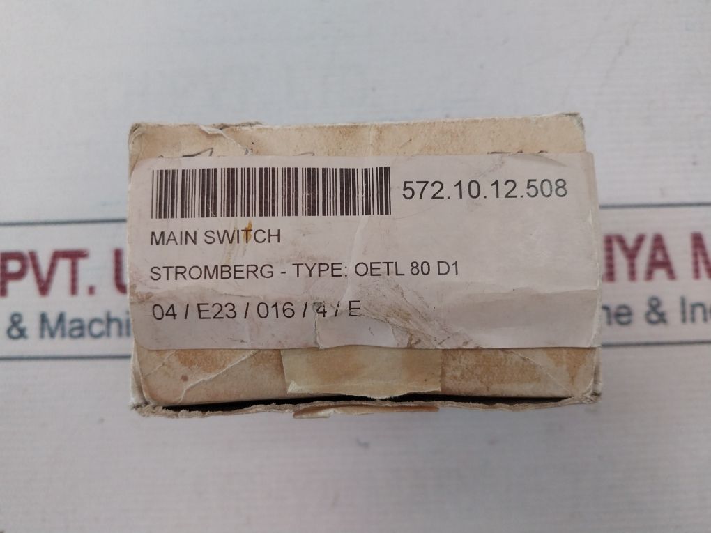 Stromberg Oetl 80D1 Non-fusible Switch