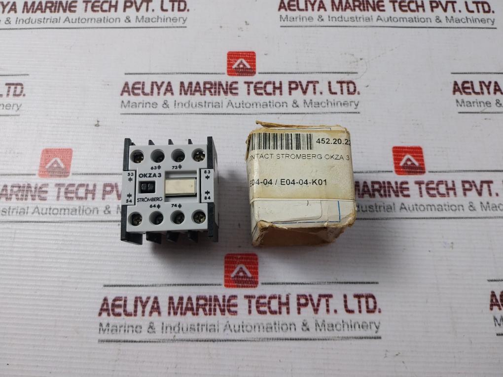 Stromberg Okza 3 Auxiliary Contact Block 750V 16A