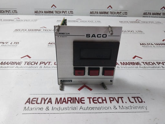Stromberg Saco Swmr 2J4 Display Module Alarm Handling Unit Swmz 1739