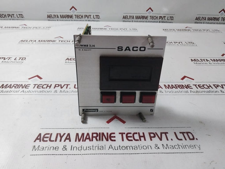 Stromberg Saco Swmr 2J4 Display Module Alarm Handling Unit Swmz 1739