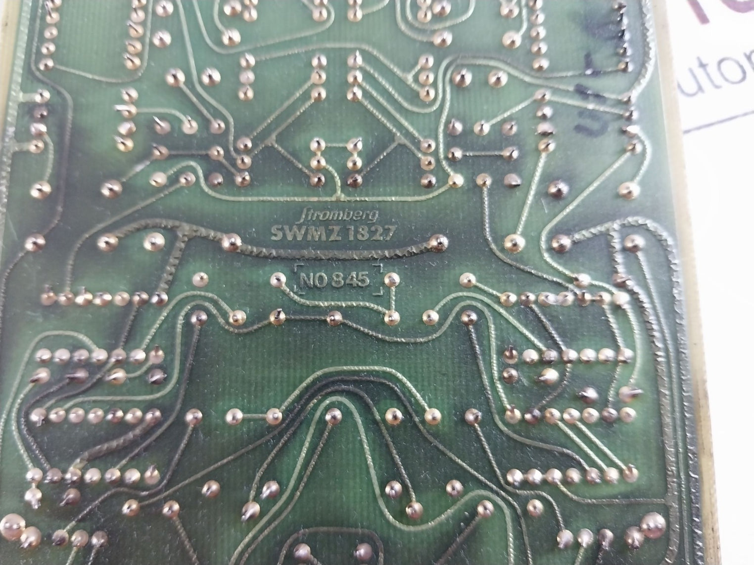Stromberg Swmg 1J1 Pcb Card