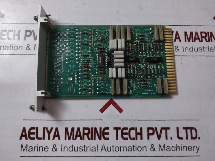 Stromberg Swmr 1J1 Alarm Unit Pcb Card Swmz 1935