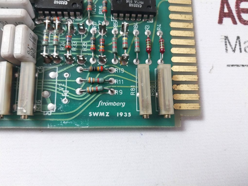 Stromberg Swmr 1J1 Alarm Unit Pcb Card Swmz 1935
