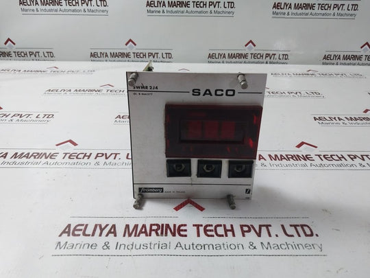 Stromberg Swmr 2J4 Display Module Alarm Handling Unit Swmz 2076.1C