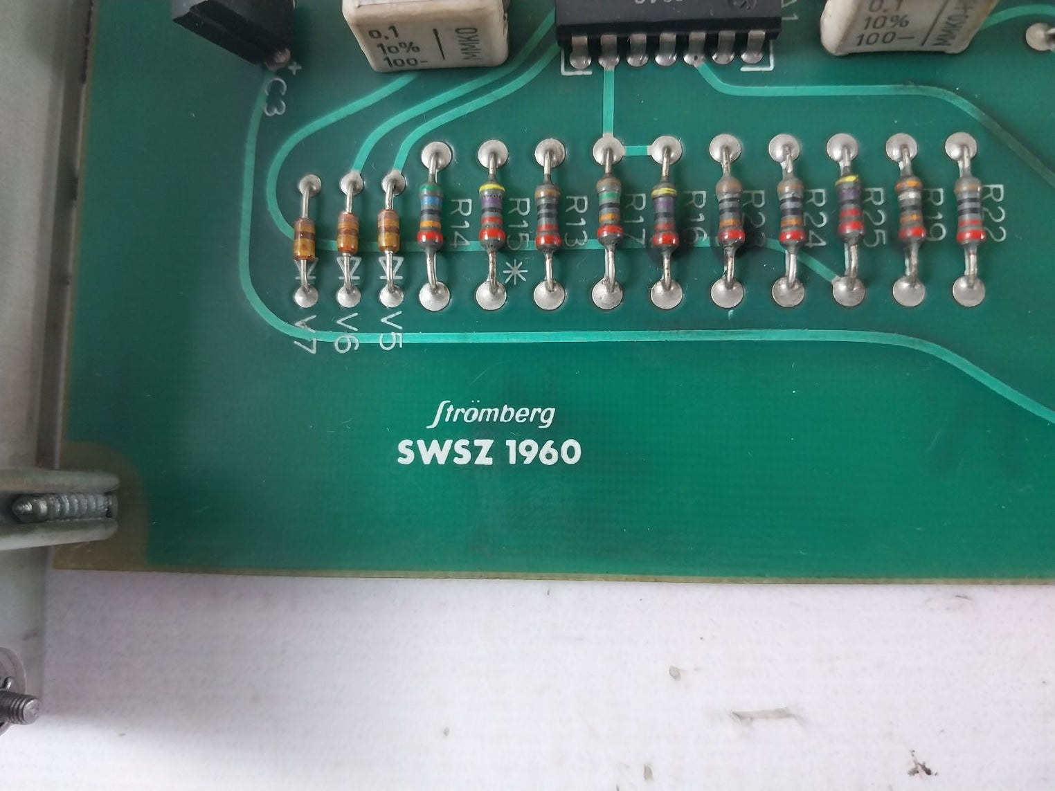 Stromberg Swsl 2J1 Pcb Card Swsz 1960
