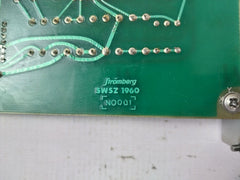 Stromberg Swsl 2J1 Pcb Card Swsz 1960