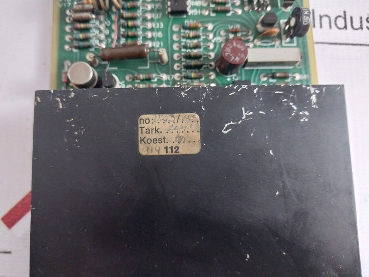 Stromberg Swtm 2J1 Pcb Card Ol.B 466452
