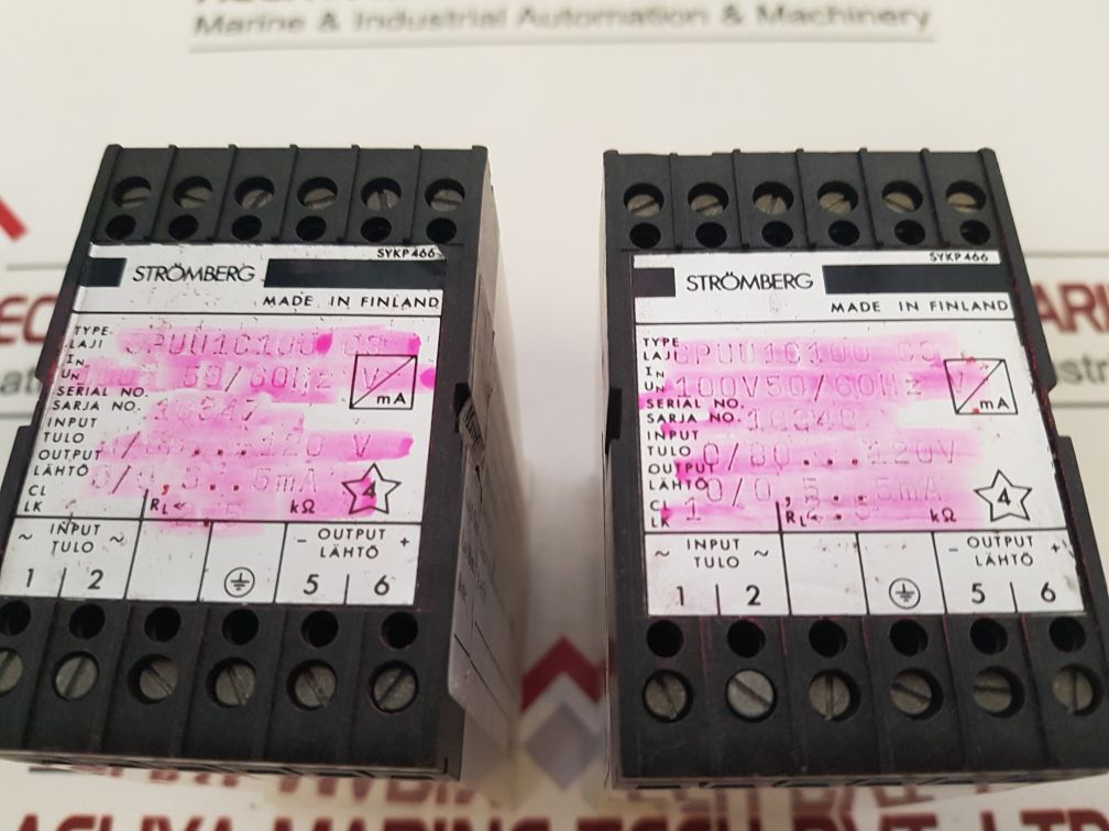 Stromberg Sykp466 Transducer Spuu1C100 C3