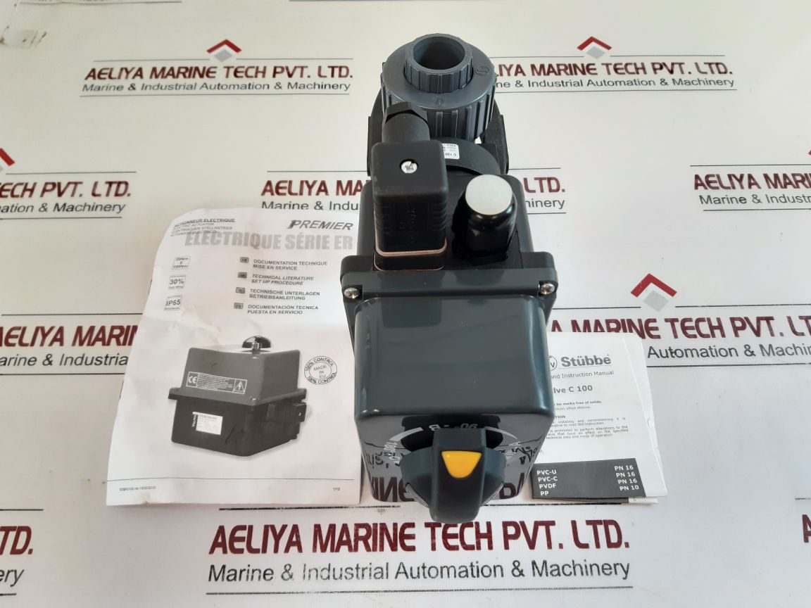 Stubbe 1370870002 Ball Valve 2150-d025 Electric Actuator
