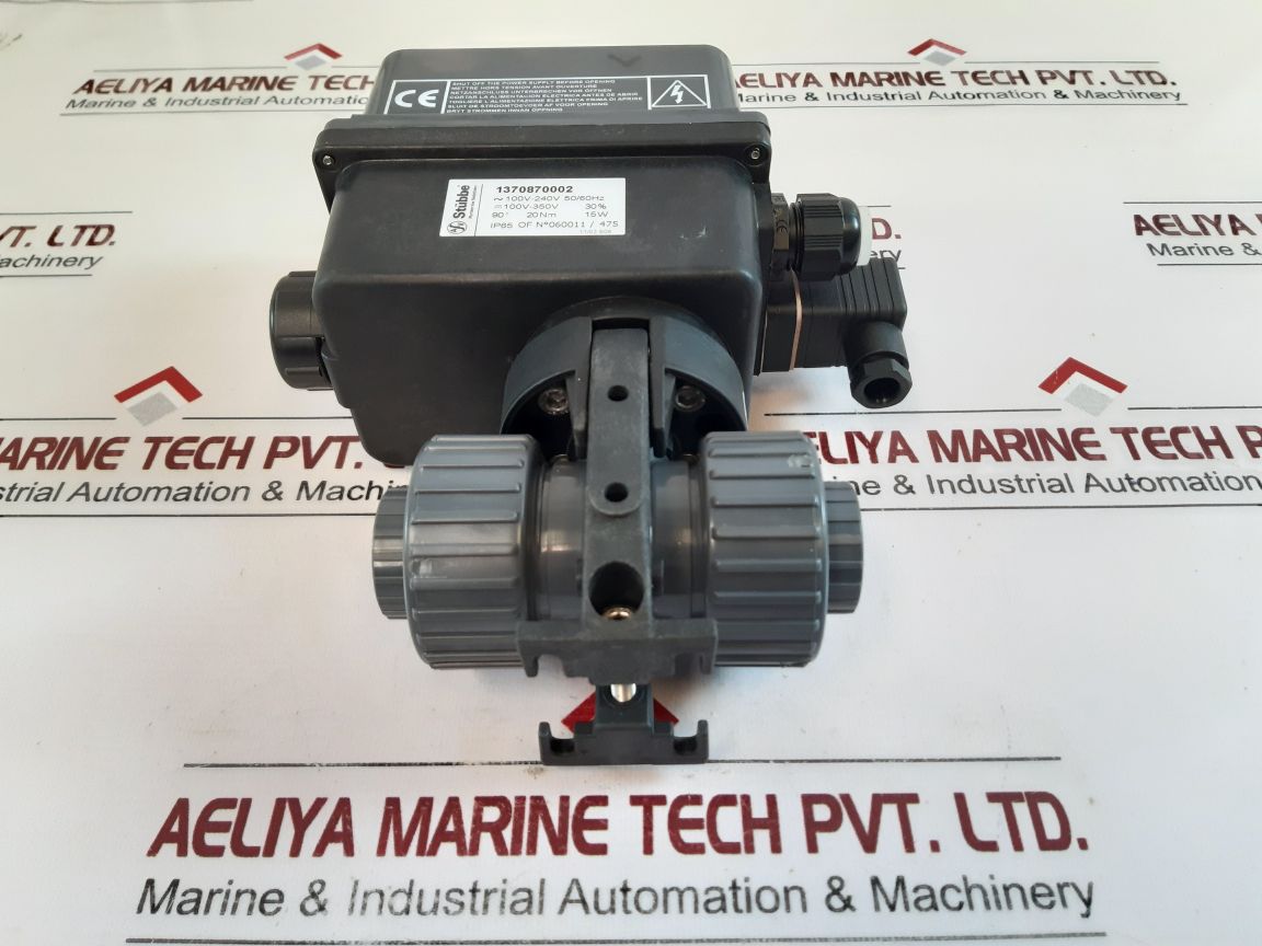 Stubbe 1370870002 Ball Valve 2150-d025 Electric Actuator
