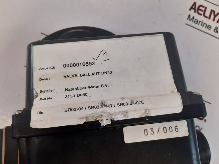 Stubbe 1370870002 Ball Valve Mounting Kit
