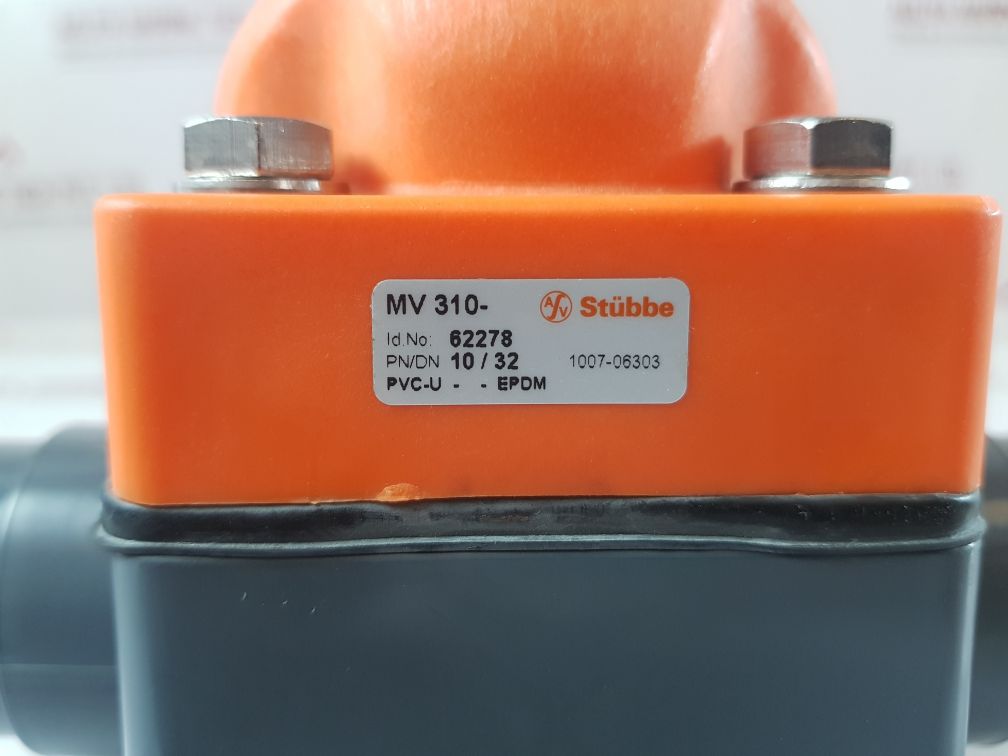 Stubbe Mv 310 Diaphragm Valve 62278