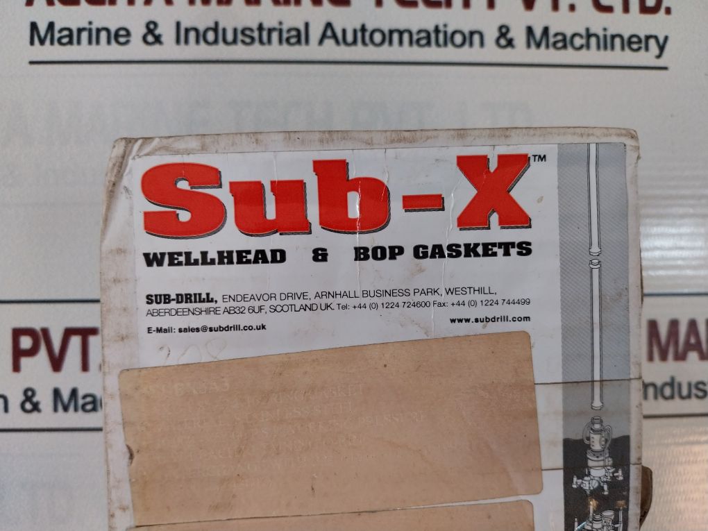 Sub-drill Subx3A3 Stainless Steel Retaining O-ring