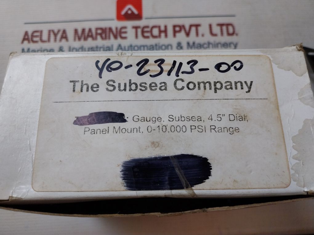 Subsea 05-4834-t Pressure Gauge