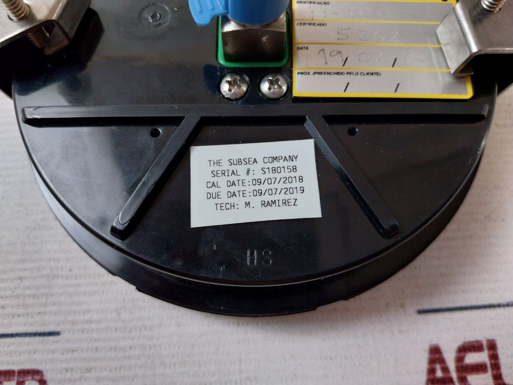 Subsea 05-4834-t Pressure Gauge