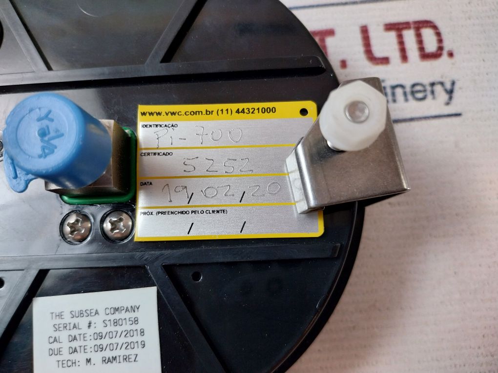 Subsea 05-4834-t Pressure Gauge