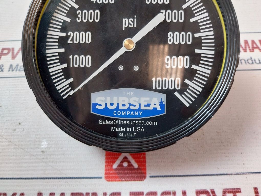 Subsea 05-4834-t Pressure Gauge