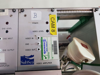 Subsea 7 Y/C Vda-054 Two Channel Video Amplifier