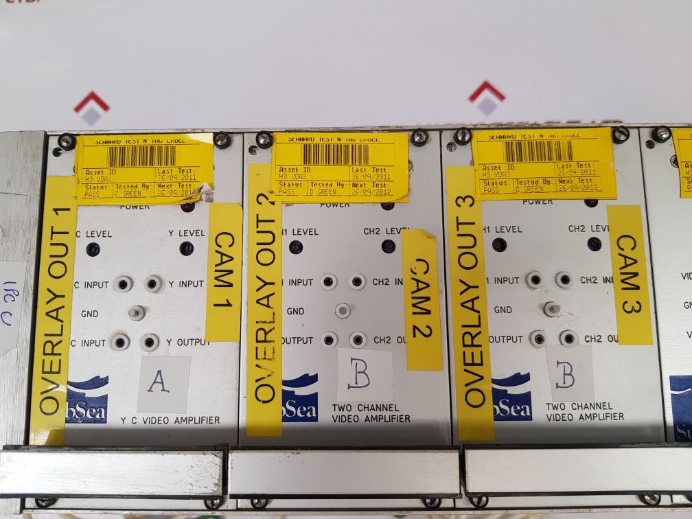 Subsea Two Channel Yc Video Amplifier used