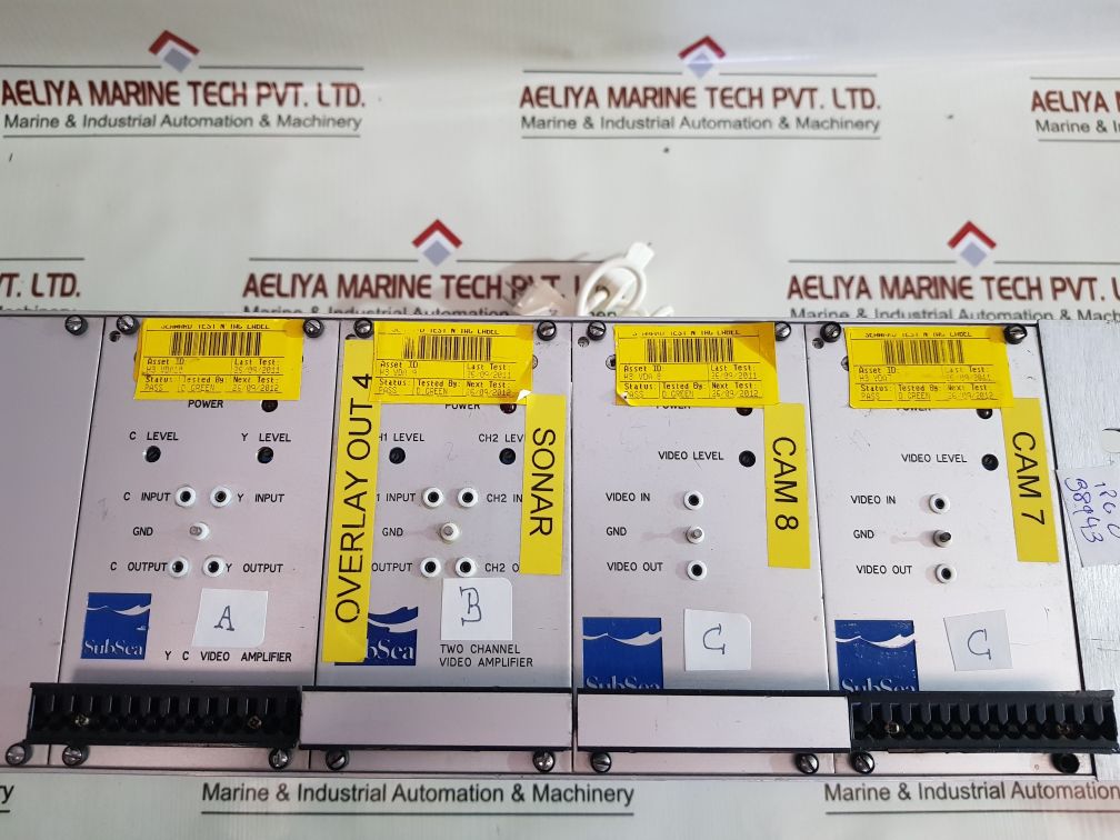 Subsea Two Channel Yc Video Amplifier