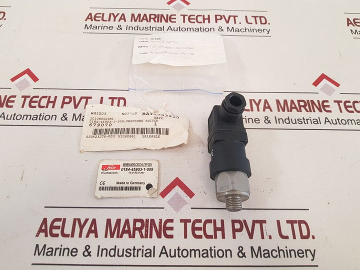 Suco 0184-45903-1-009 Diaphragm Pressure Switch
