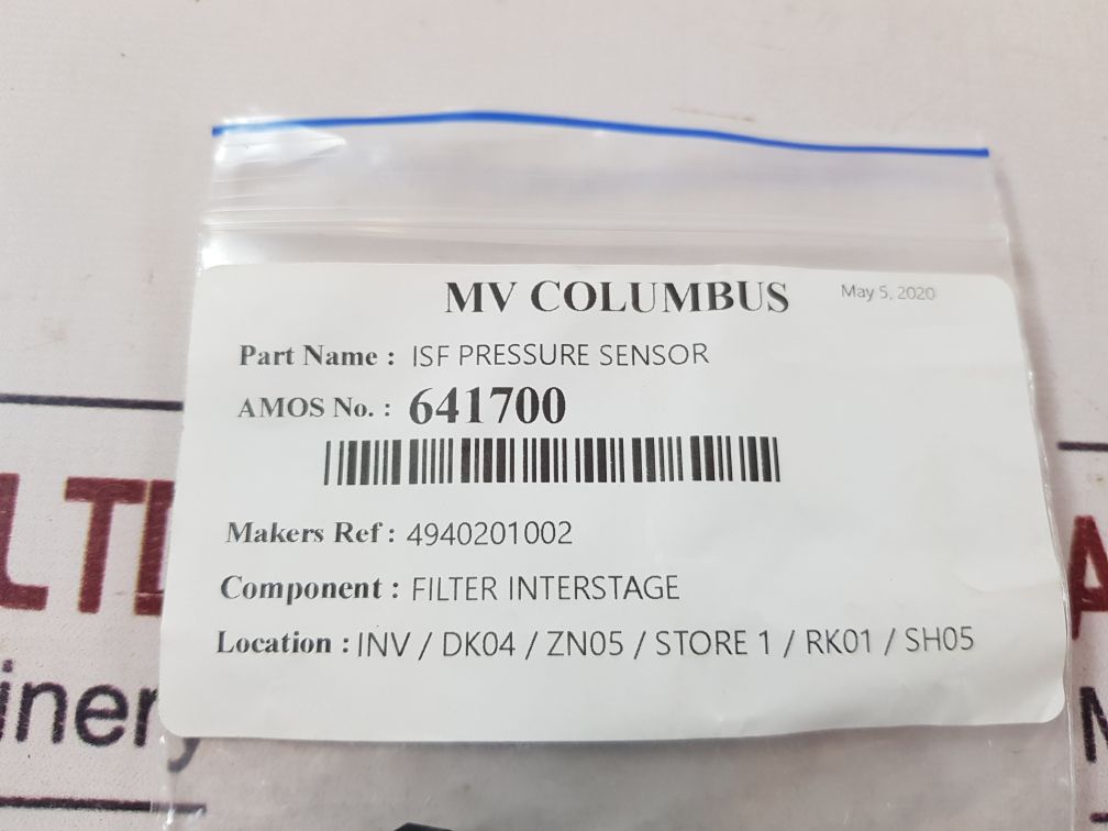 Suco 805703 pressure switch