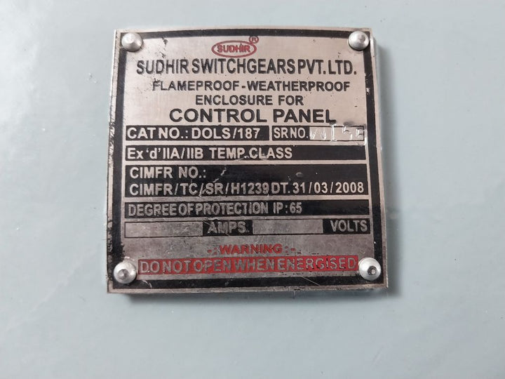 Sudhir Dols/187 Flp/Wp/Hooter