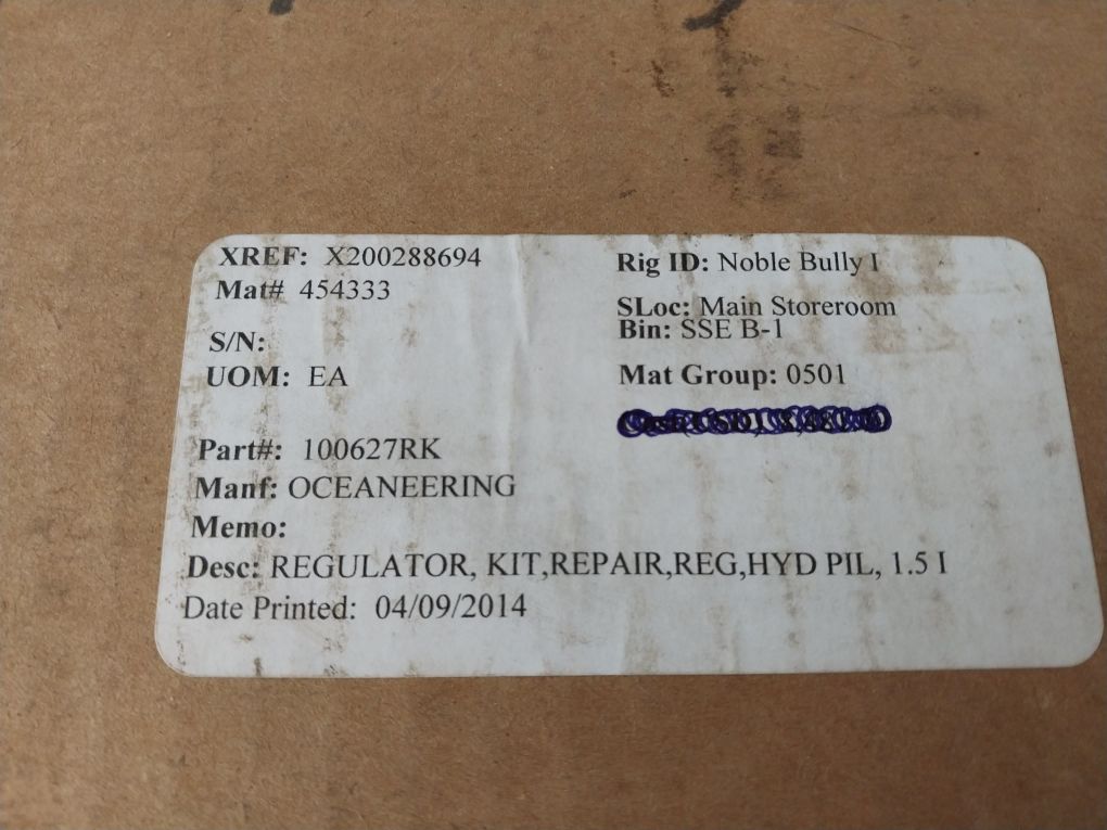 Suhm Spring 100627-rk Regulator Repair Kit