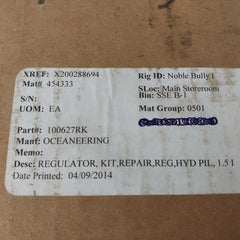 Suhm Spring 100627-rk Regulator Repair Kit