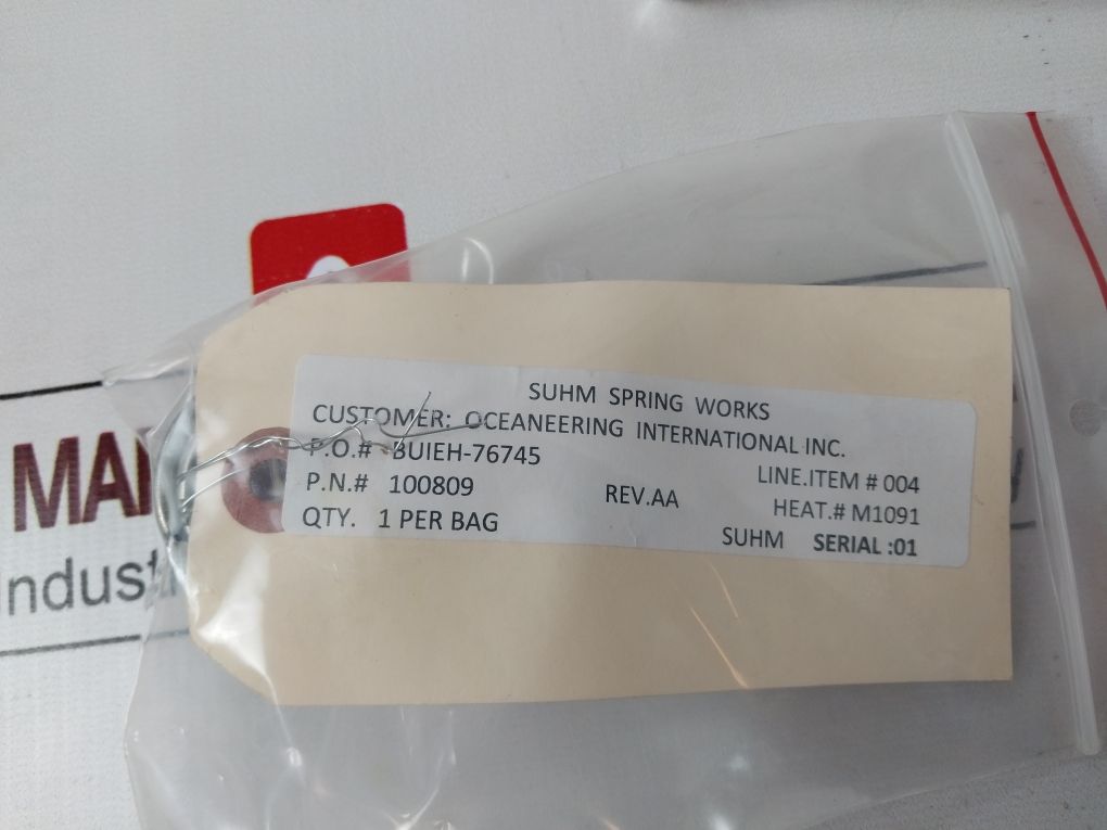 Suhm Spring 100627-rk Regulator Repair Kit