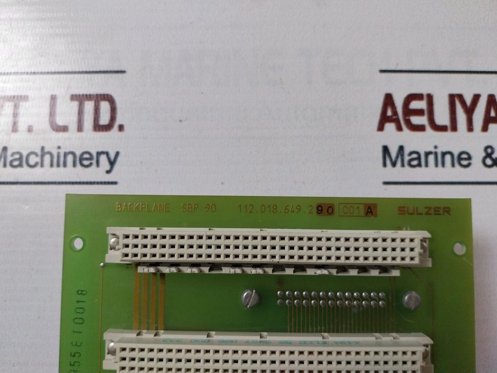 Sulzer 112.018.649.290 Backplane Printed Circuit Board