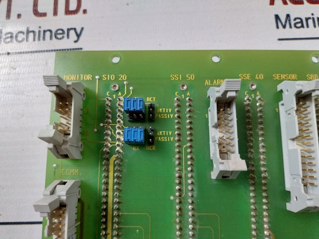 Sulzer 112.018.649.290 Backplane Printed Circuit Board
