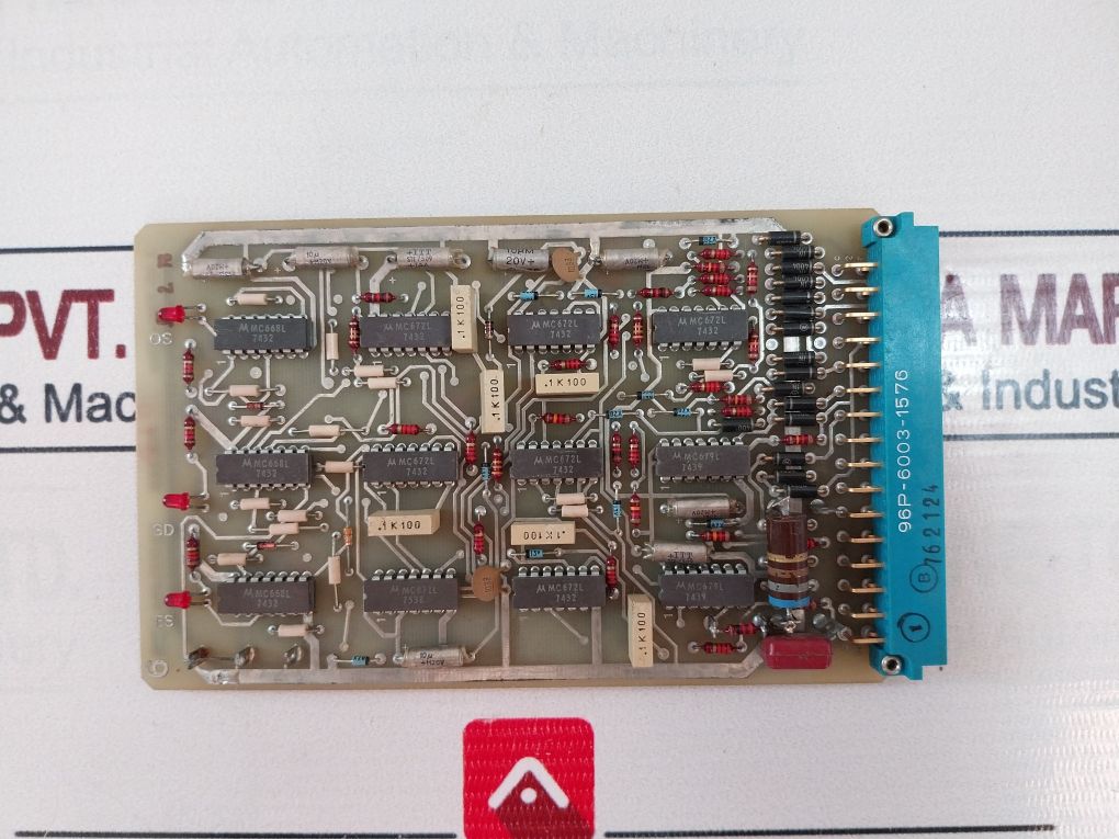 Sulzer 96P-6003-1576 Printed Circuit Board 3 Rs Flip-flop