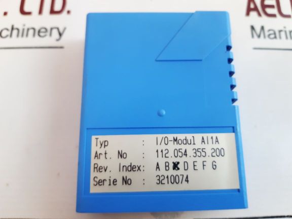Sulzer Ai1A I/O Module 112.054.355.200