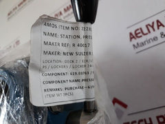 Sulzer R 40017 Pressure Reduction Station
